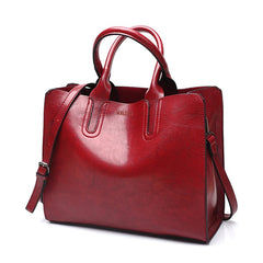 ACELURE, Bolsa Grande de couro, Alta Qualidade.
