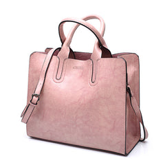 ACELURE, Bolsa Grande de couro, Alta Qualidade.