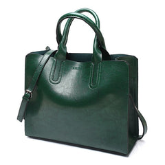 ACELURE, Bolsa Grande de couro, Alta Qualidade.